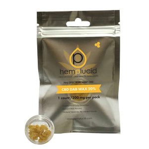 Hemplucid Full Spectrum Cbd Dab Wax