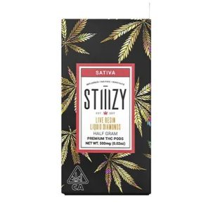 STIIIZY Live Resin Liquid Diamonds Pod 5G Purple Haze