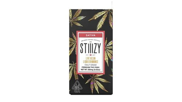 STIIIZY Live Resin Liquid Diamonds Pod 5G Green Crack