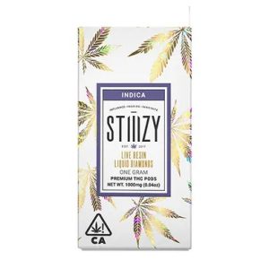 STIIIZY Live Resin Liquid Diamonds Pod 1G White Widow