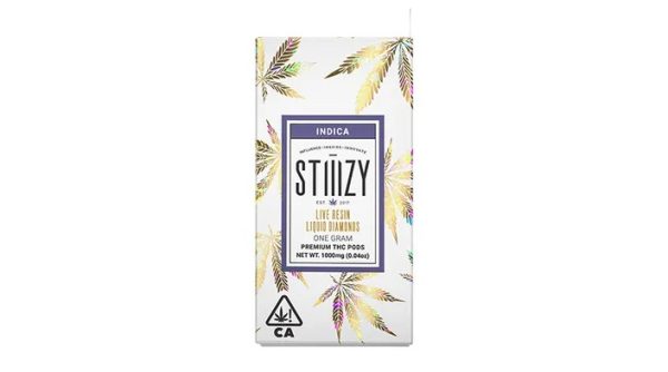 STIIIZY Live Resin Liquid Diamonds Pod 1G White Widow